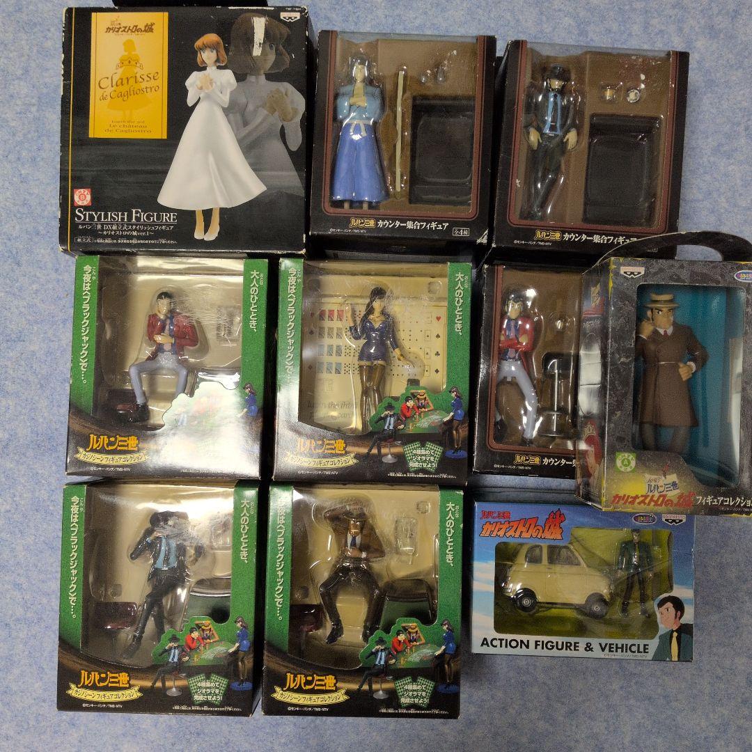 カリオストロの城クラリスフィギュアルパン三世カウンター　VEHICLE　全11個