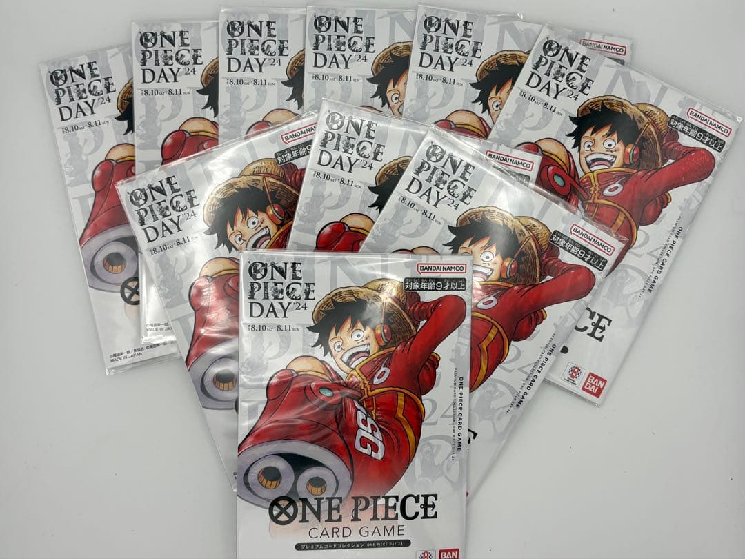 ワンピースカードワンピースデイ2024 ONE PIECE DAY'24 10個 ワンピースカード ワンピースデイ2024ONE PIECE DAY'24 10個 S11578535