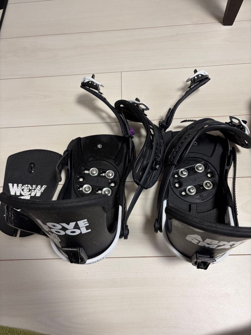 UNION Force WOW仕様Size M【右足フットレスト欠品】 20-21 UNION(ﾕﾆｵﾝ)・FORCE WOW [BLACK/WHITE] ≪商品一覧≫