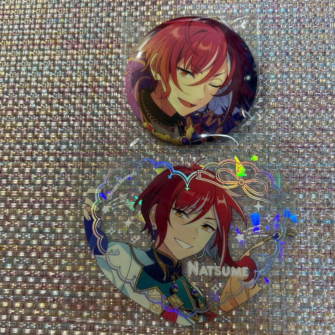 あんスタ 逆先夏目 缶バッジ ピクリア - メルカリ