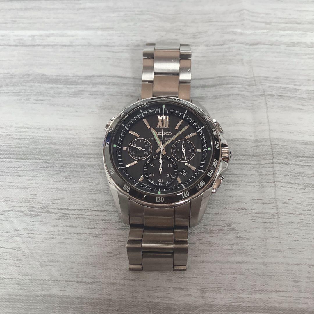 【稼動品】 セイコー ブライツ ソーラー電波腕時計