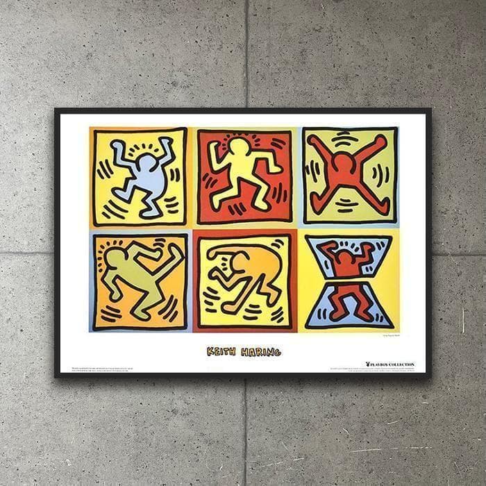 額装品/キース・ヘリング PLAYBOY/Haring Hong-Ups