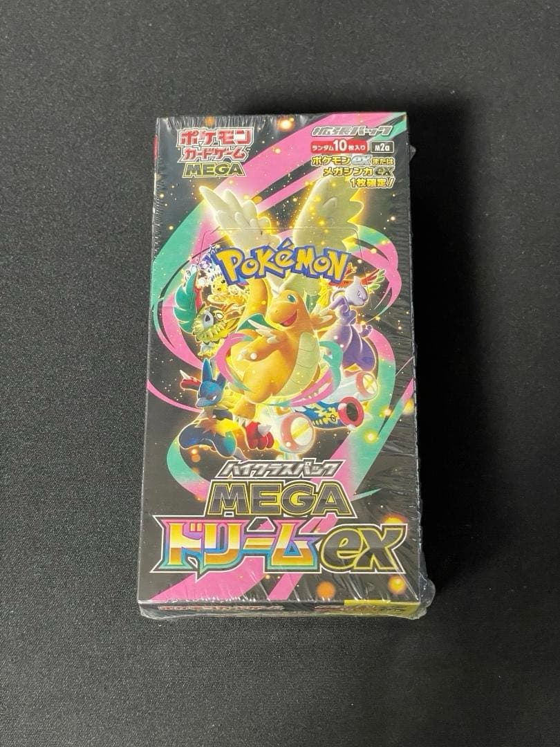 【シュリンク付】ポケモンカード MEGAドリームEX 1BOX MEGAドリームex 1BOX シュリンク付き｜Yahoo!フリマ（旧PayPayフリマ）