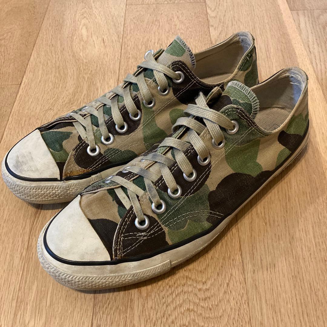 【Tonton】CONVERSE ALL STAR 80 CAMO US9