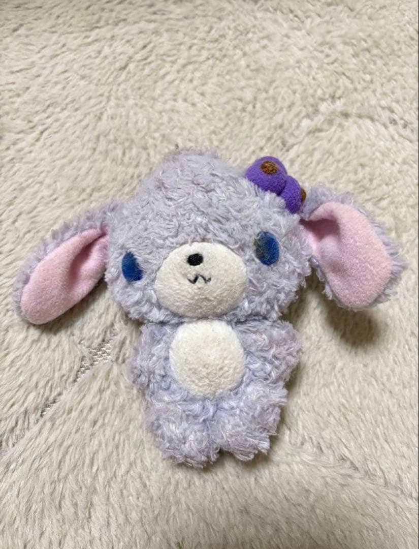 【レア当時物】シュガーバニーズ　ブルーベリーうさ　マスコット　サンリオ