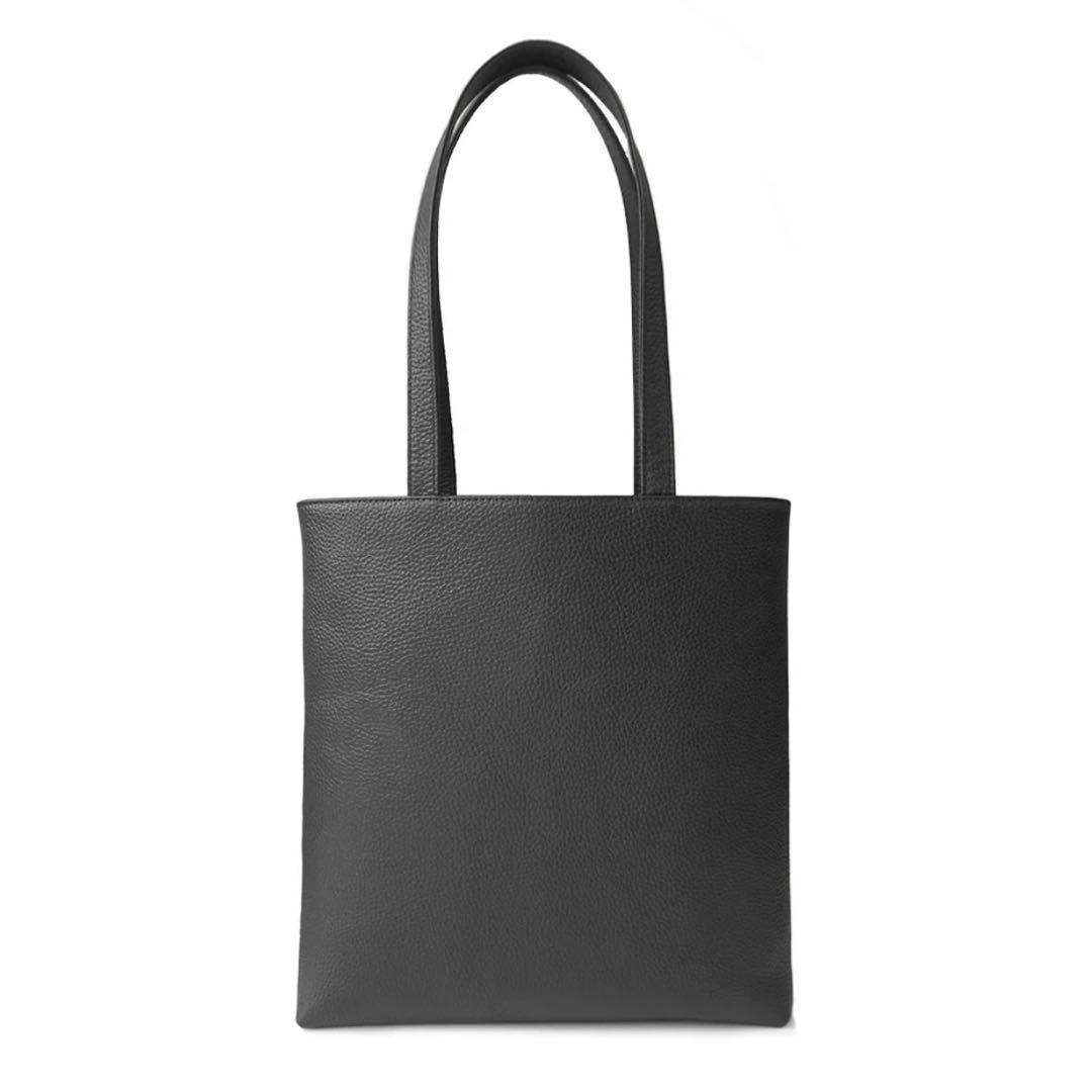 HushTug スマートトート ブラック 本革 姫路レザー トートバッグ