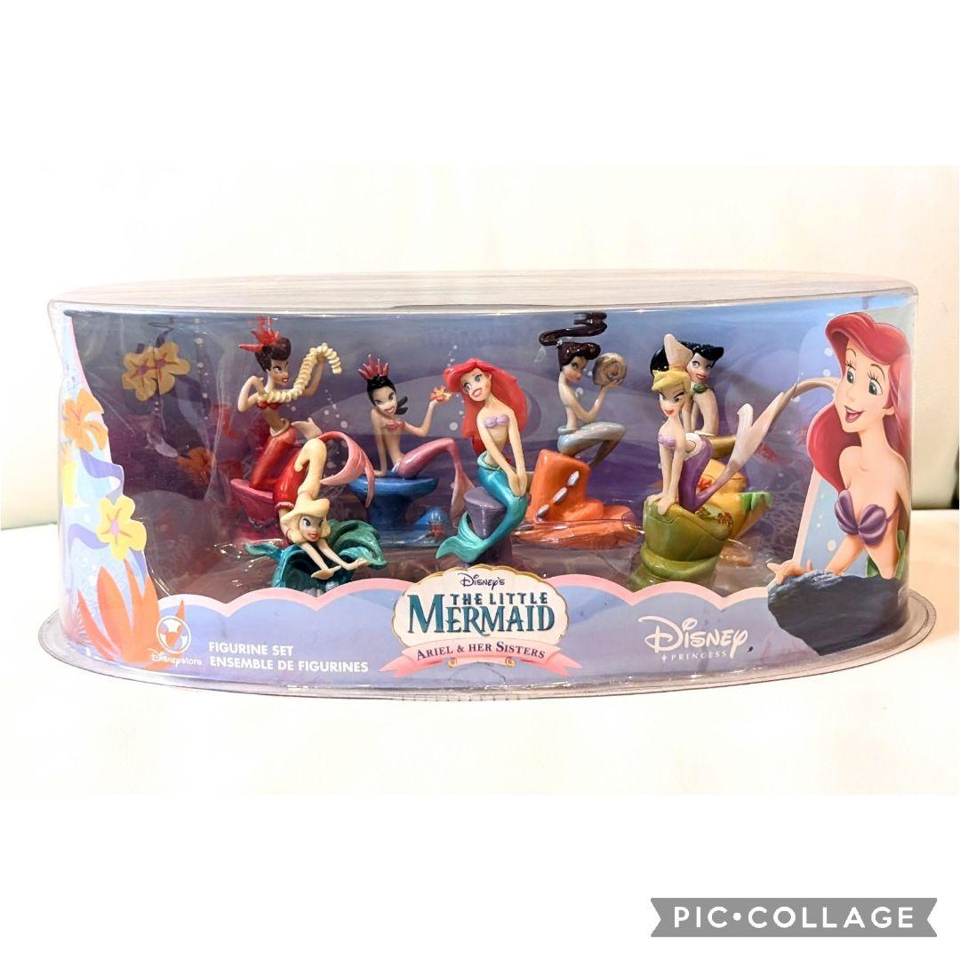 レア！リトルマーメイド　アリエル　シスターフィギュアセット　ディズニー　人魚　姫 ディズニー リトルマーメイド30周年記念 アリエル&シスターズ 人魚