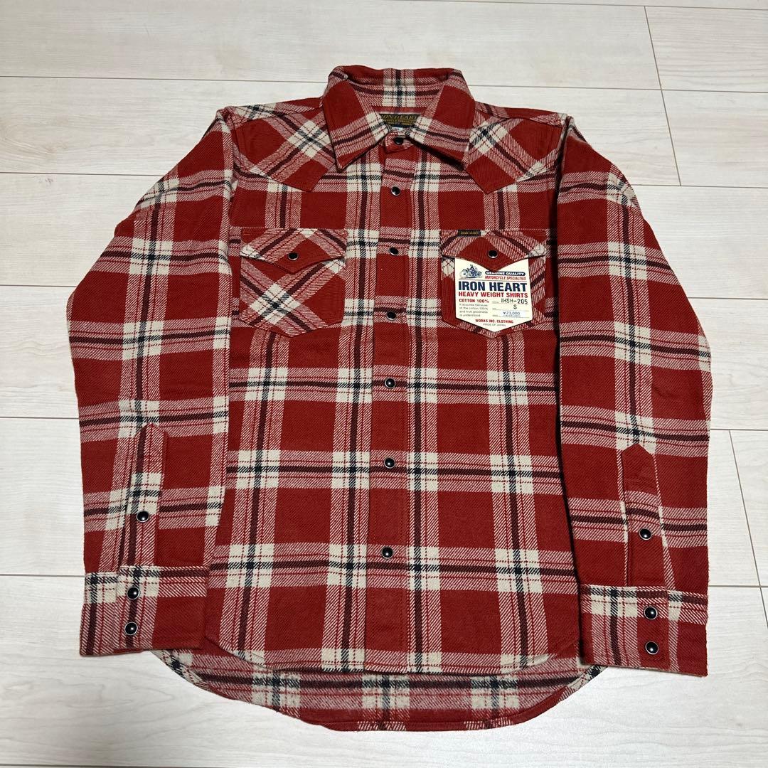 アイアンハート　ヘビーフランネルシャツ【3】