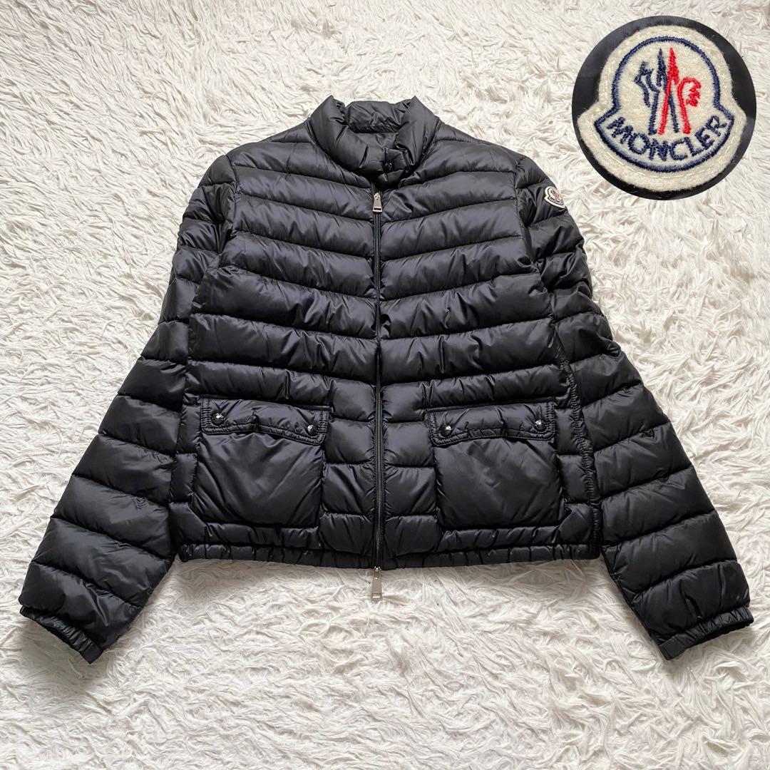 未使用品■モンクレール　LANS　ランス　軽量ダウンジャケット　ロゴワッペン　2