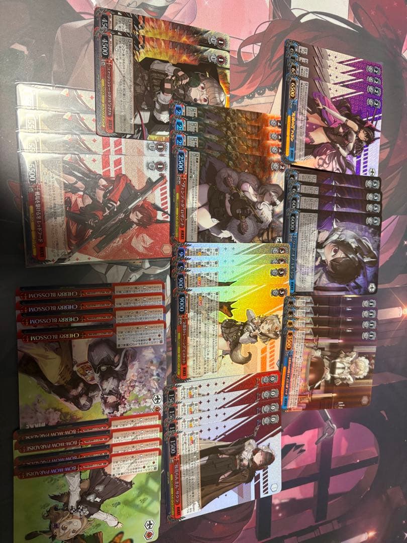 ヴァイスシュバルツ NIKKE 8電源 フルホイル デッキパーツ