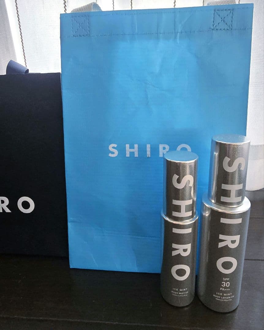 SHIRO 2025限定 アイスミント 2種キット