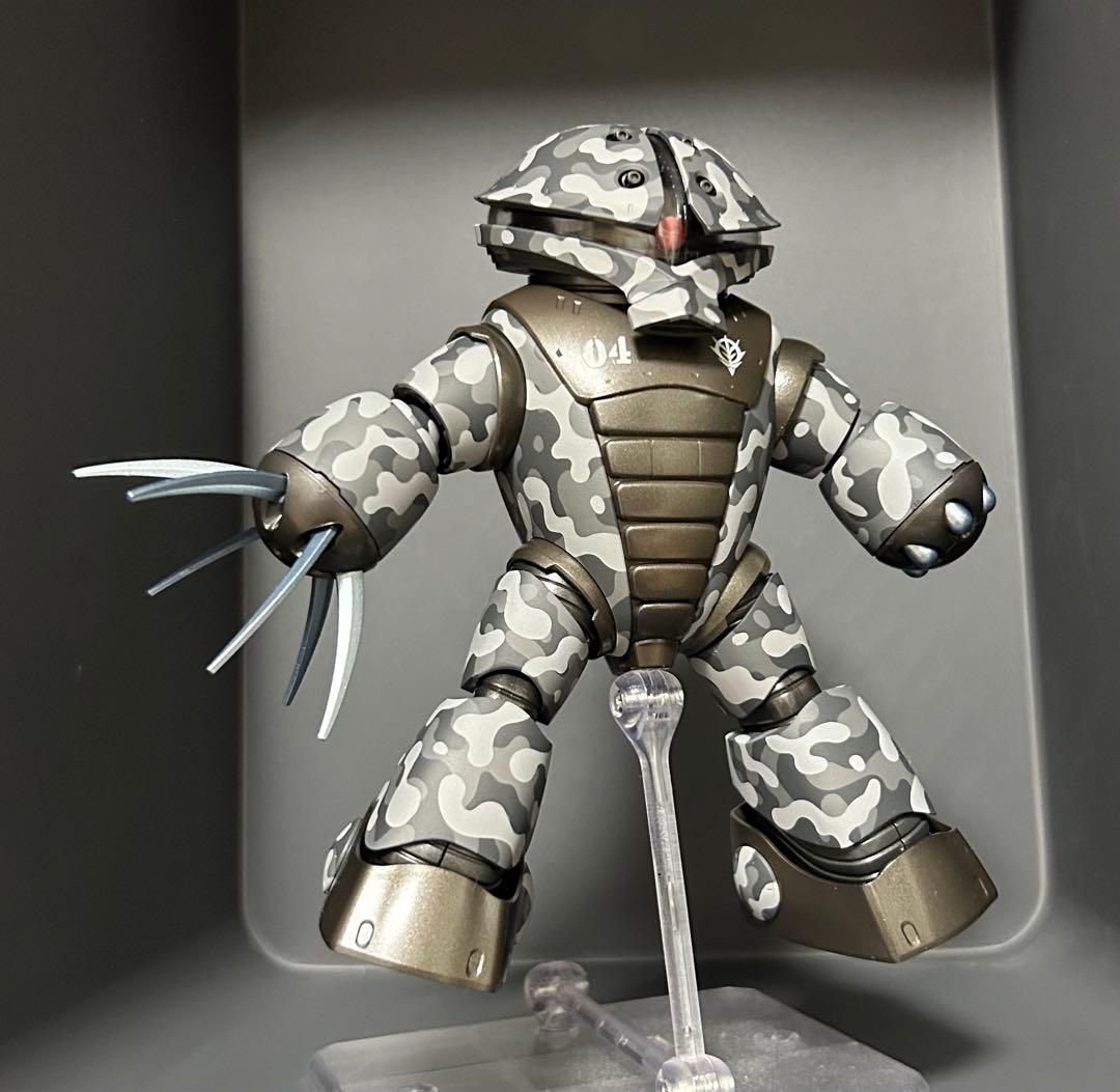 HGUC アッガイ 迷彩塗装 ガンプラ ジャンク - メルカリ