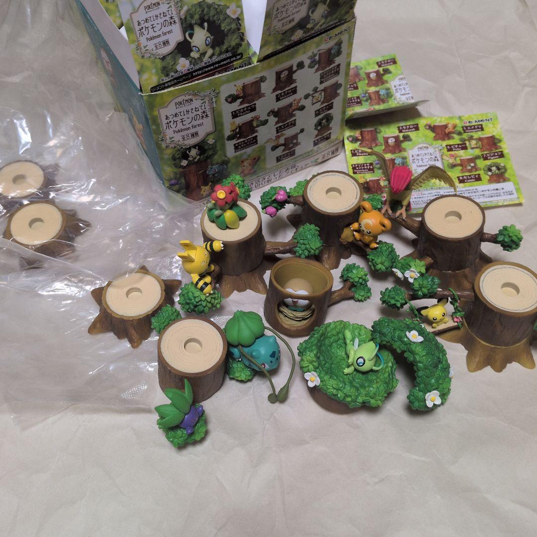 [7000]ポケモンの森 7種類セット★ピカチュウ無し