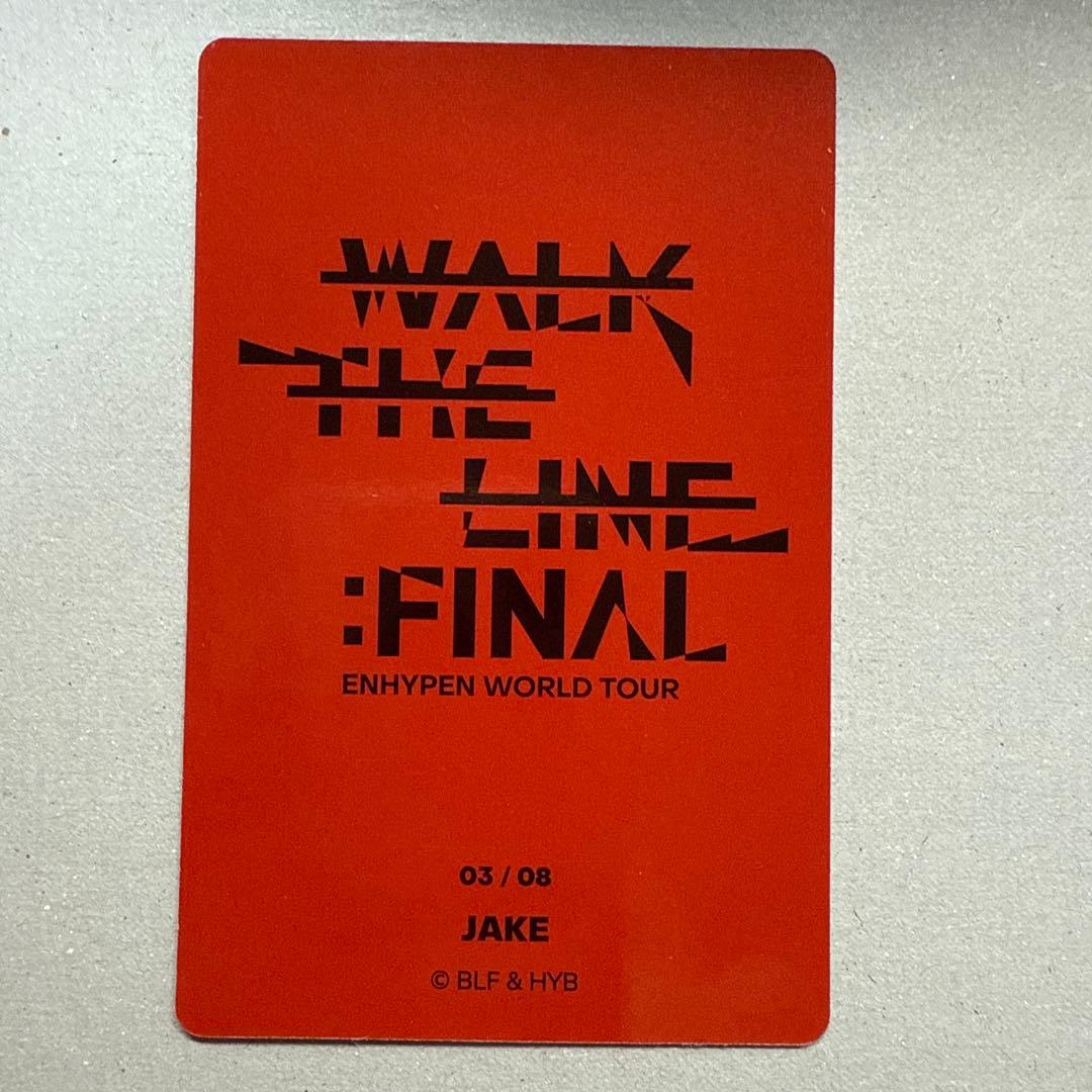 ENHYPEN WALK THE LINE：FINAL トレカ ジェイク - メルカリ
