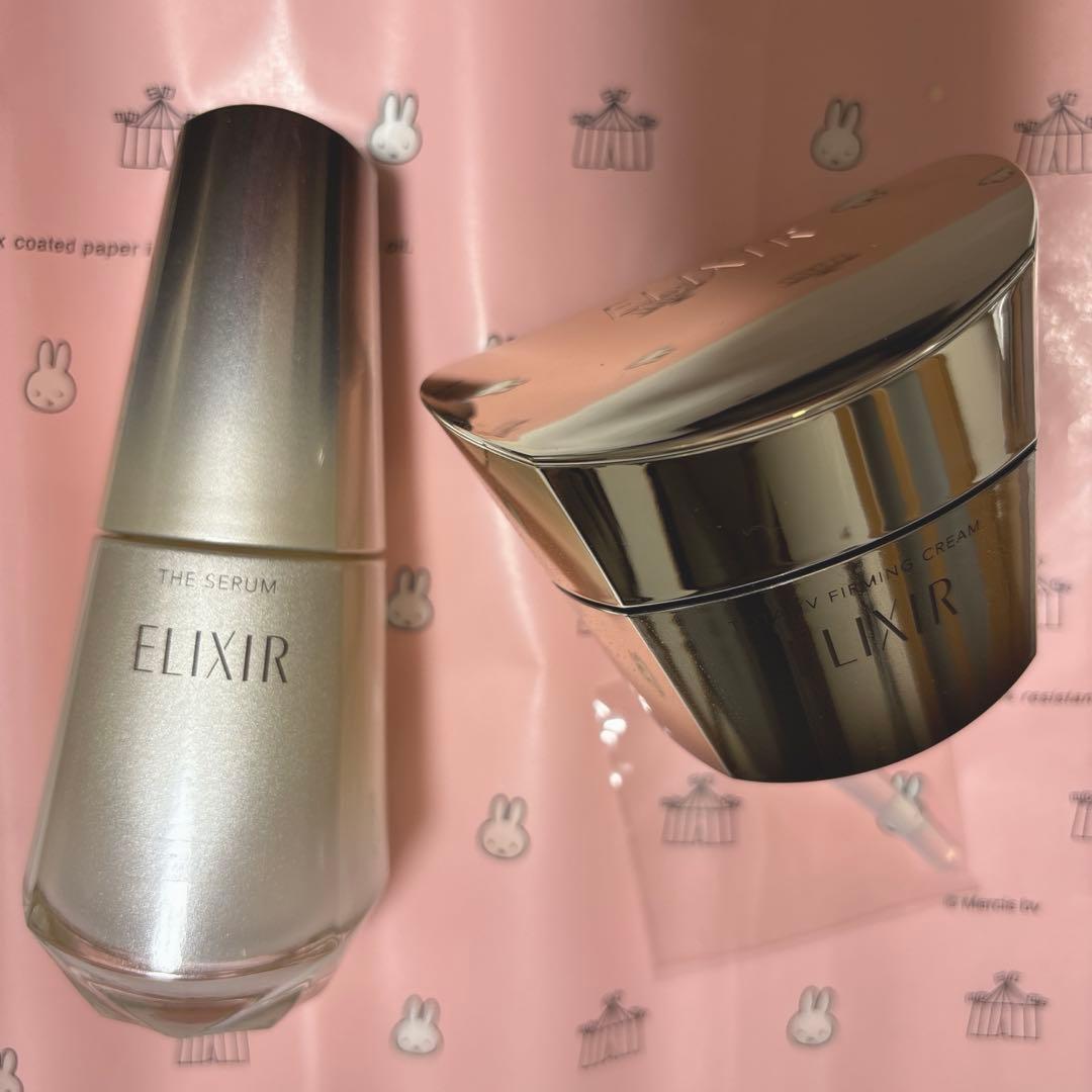 エリクシール　トータルVクリーム　ザ　セラム　お値引き中