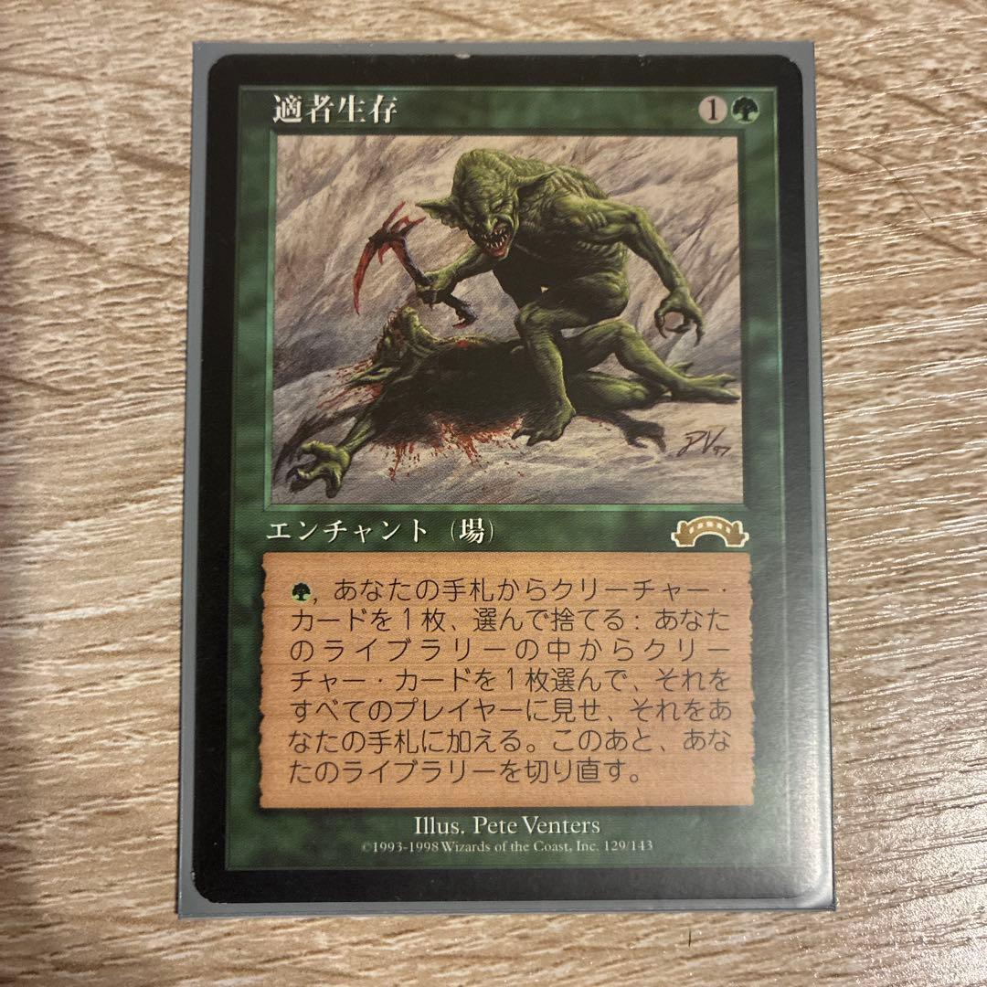 適者生存　エンチャント