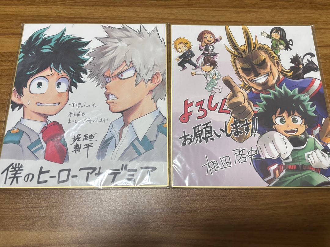 僕のヒーローアカデミア　複製サイン色紙 710yOJLrkIL._AC_UF350,