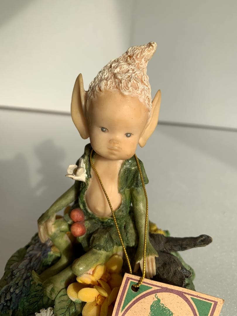 与勇輝　レア　森の妖精　ニングル　妖精人形　ラベンダー