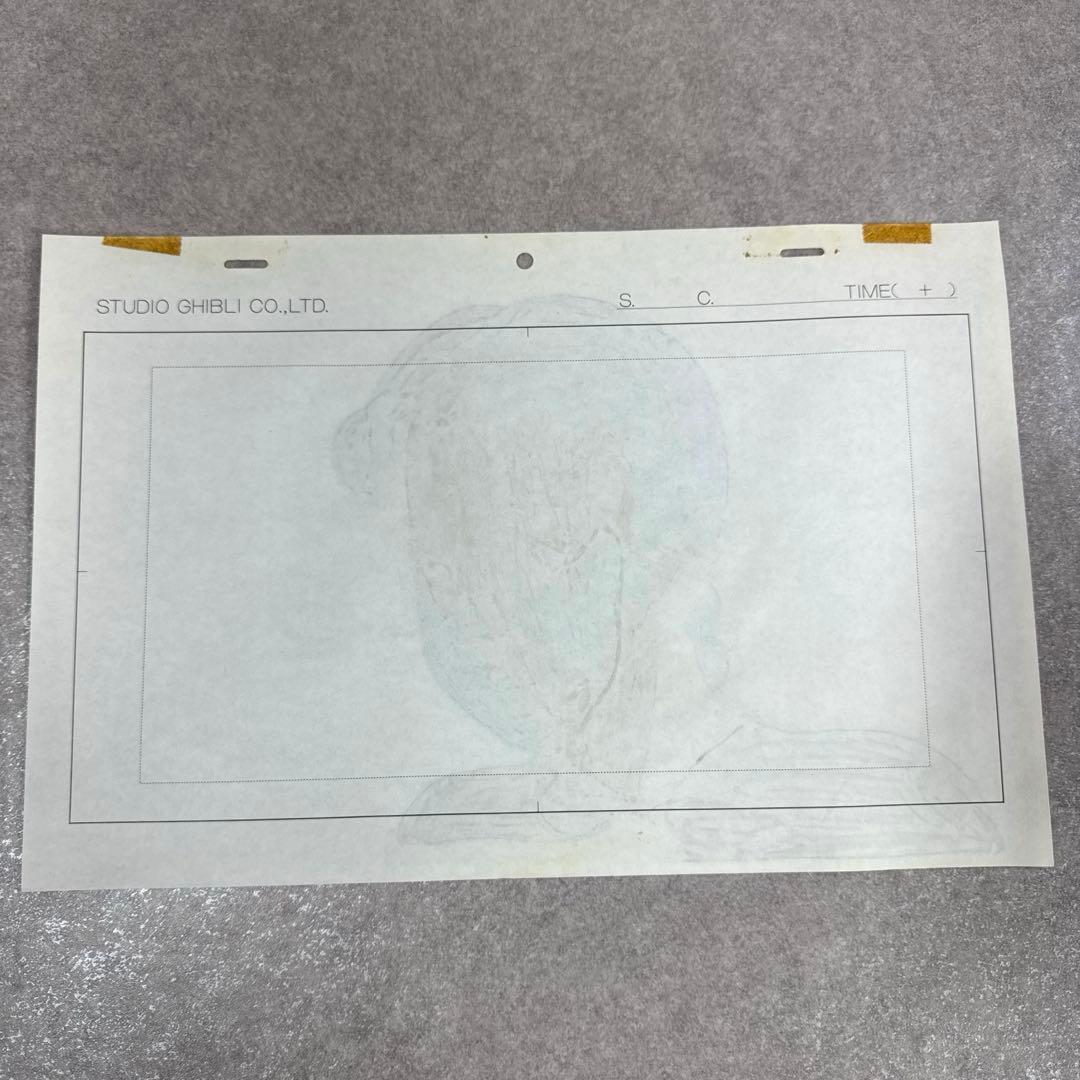 希少 おもひでぽろぽろ 岡島タエ子 セル画 C5 スタジオジブリ - メルカリ
