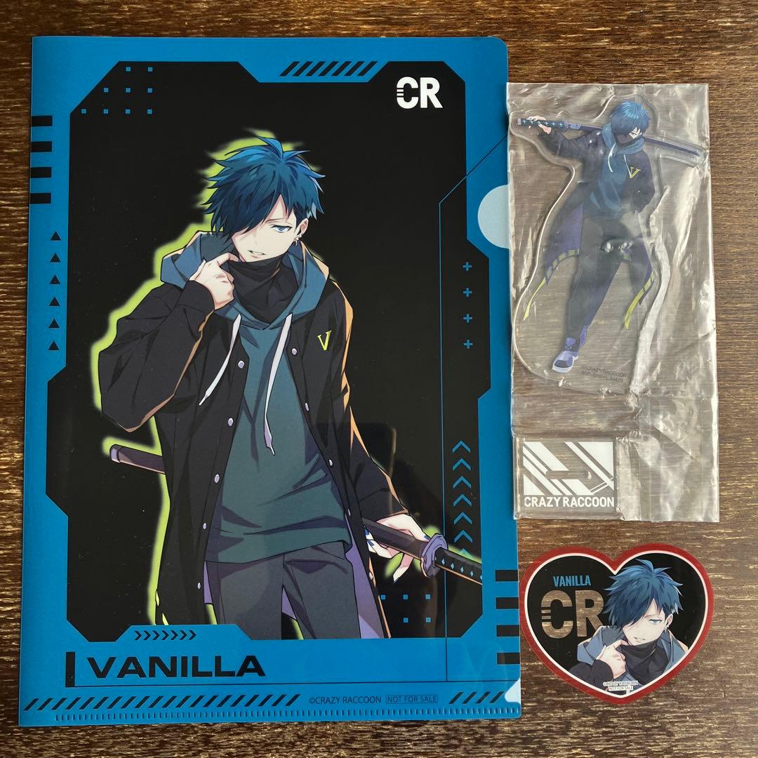 CR vanilLa バニラ アクスタ クリアファイル セット - メルカリ