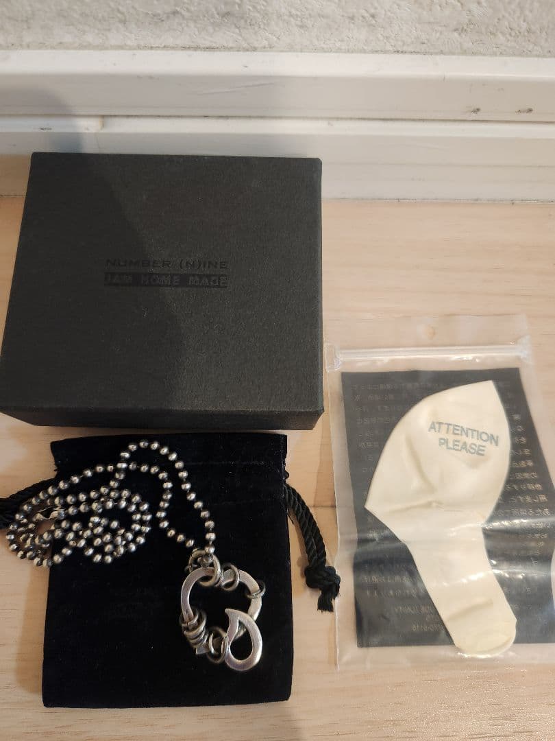 ナンバーナイン ハート涙 ネックレス 03 JAM  MADE