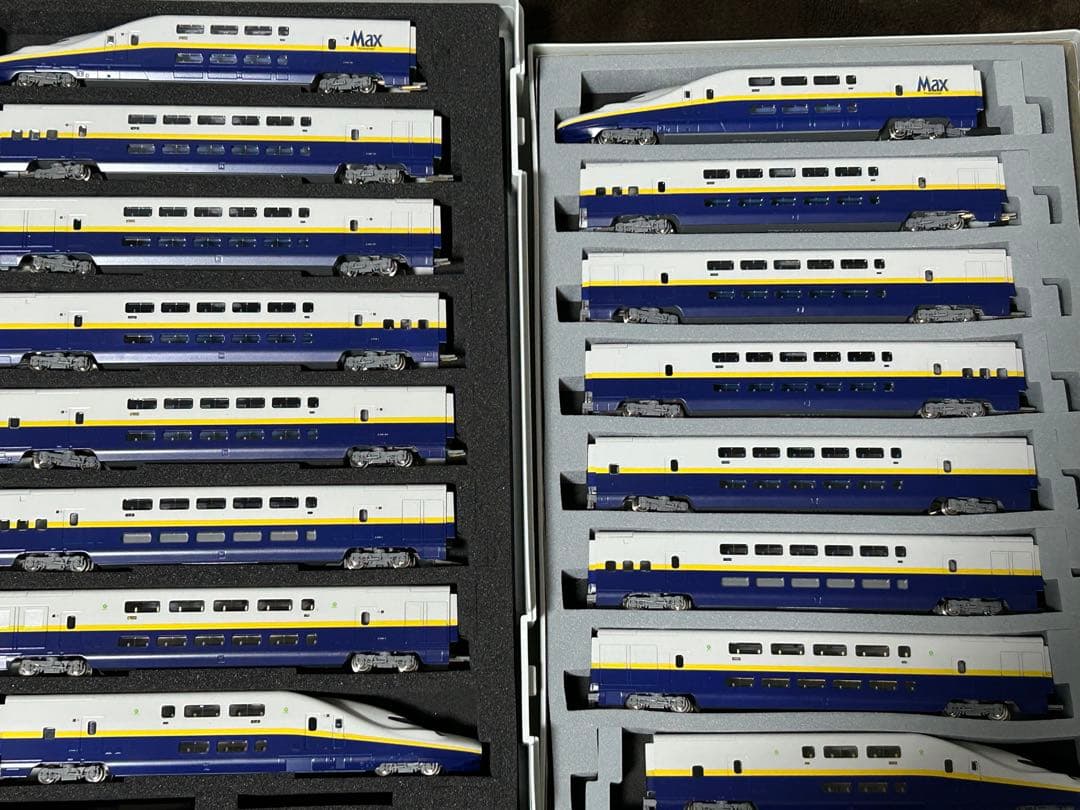 説明文必読　tomix E4系　Nゲージ新幹線　16両セット トミックス E4系新塗装 レビュー