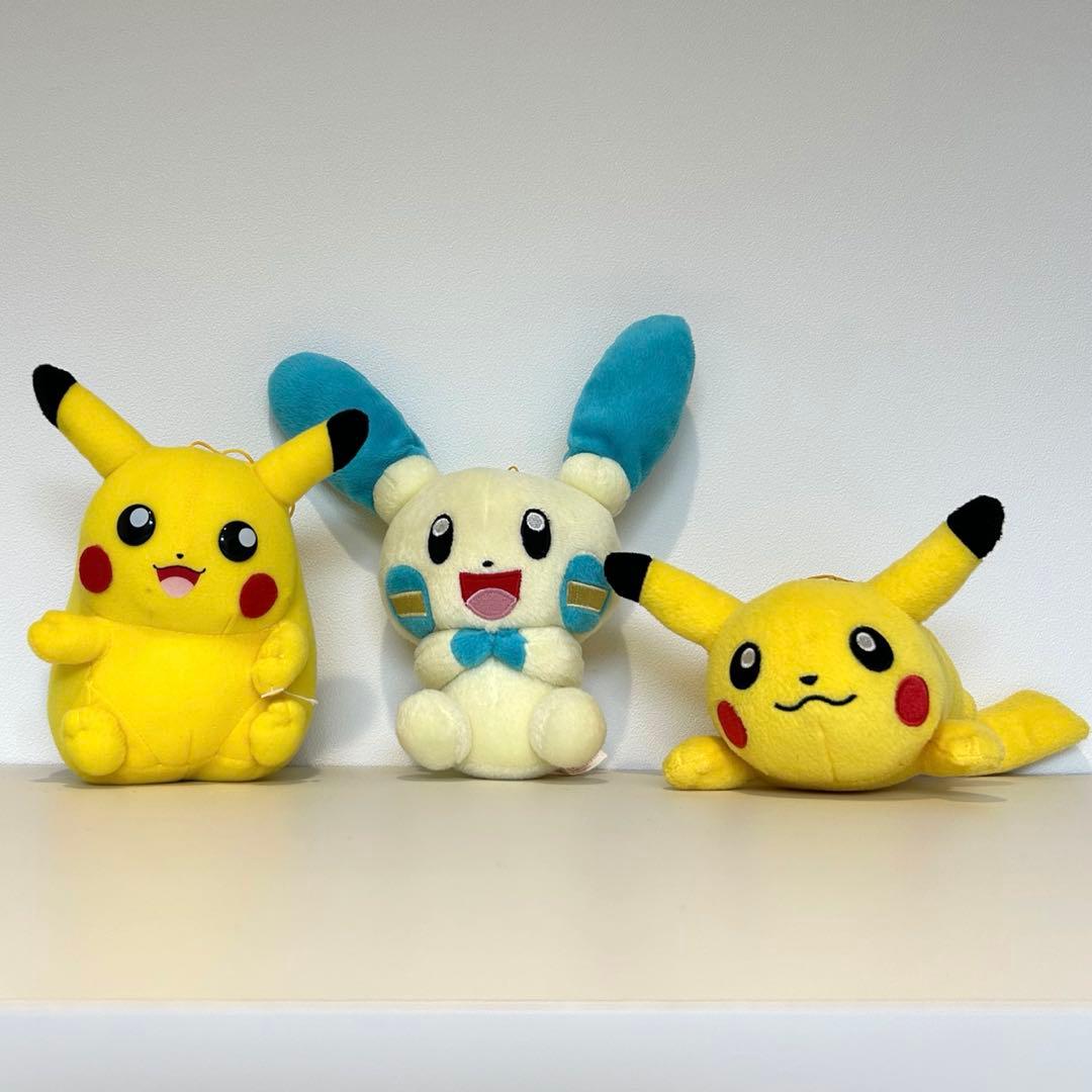 ポケモン 2004年 ピカチュウ マイナン ぬいぐるみ 裂空の訪問者