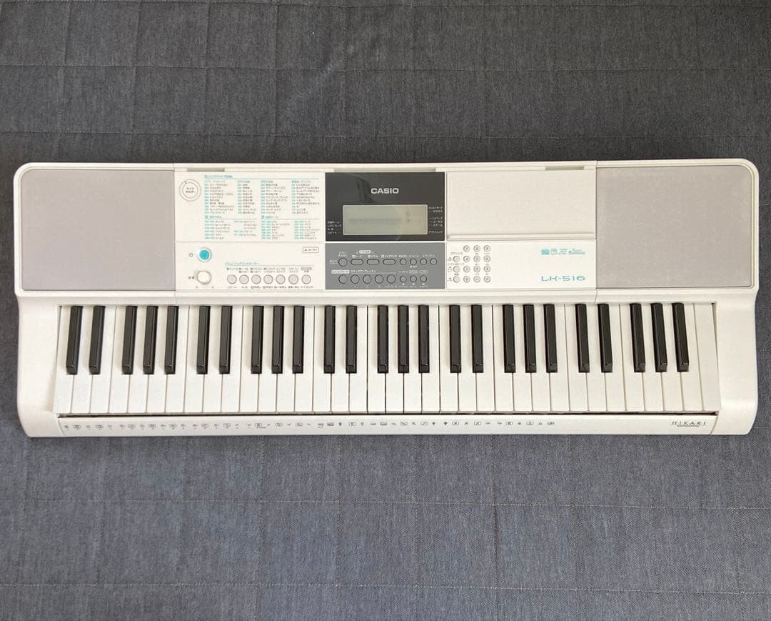 CASIO LK-516 電子キーボード 中古 CASIOカシオ 光ナビゲーションキーボード LK-516 電子キーボード