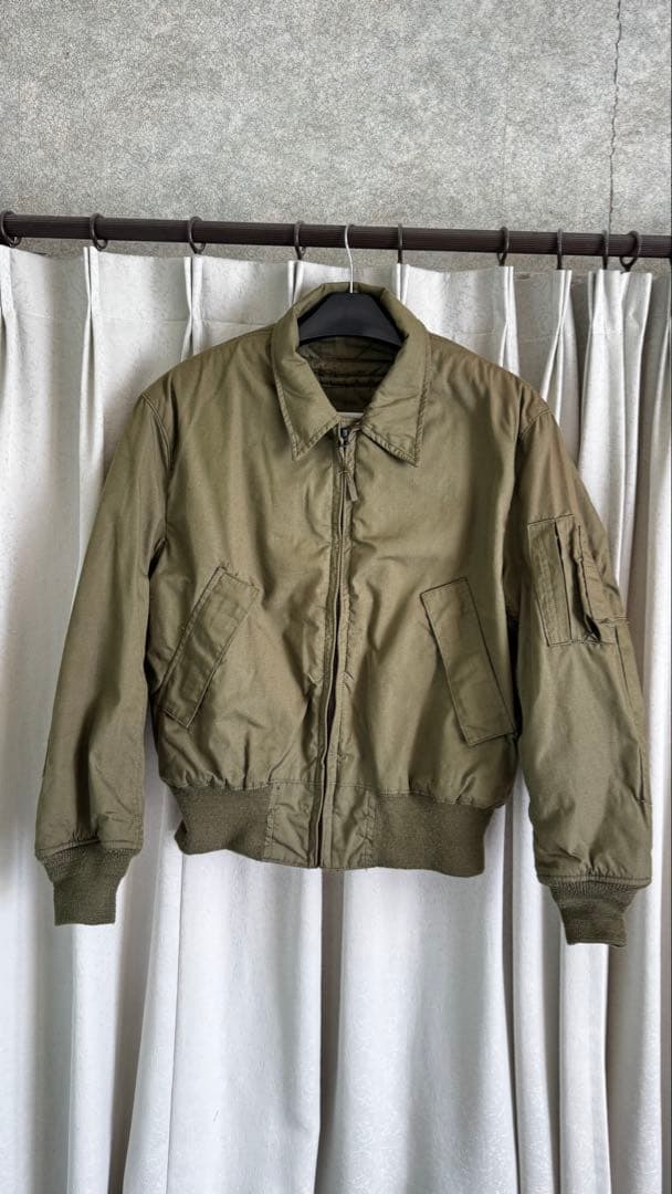 【希少】米軍実品 CVC タンカースジャケット USA製 サイズMR 焚き火