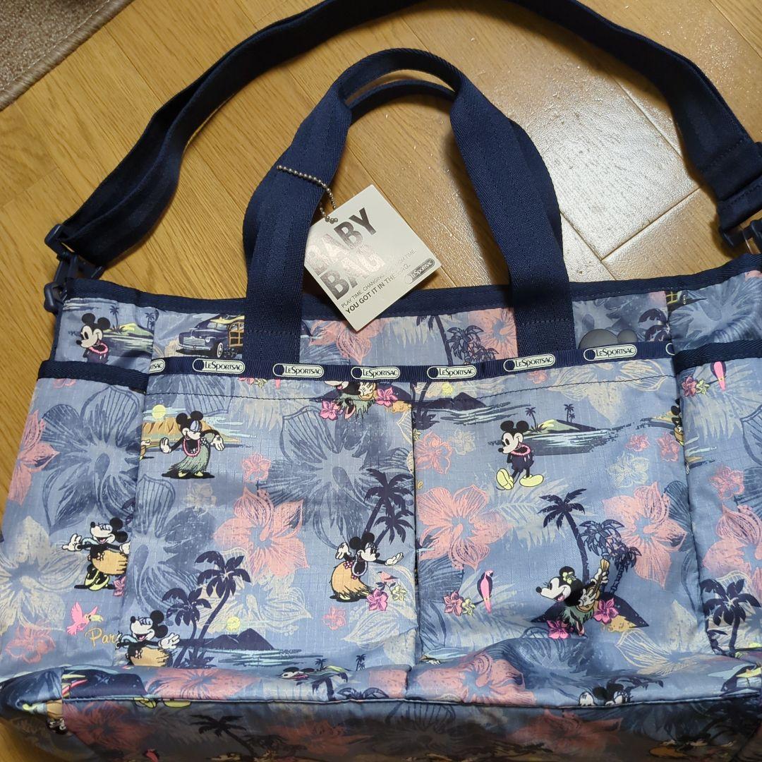 レスポートサック ミッキー＆ミニーハワイマザーズバッグ ヴィンテージコミック柄のミッキーマウス！レスポートサック