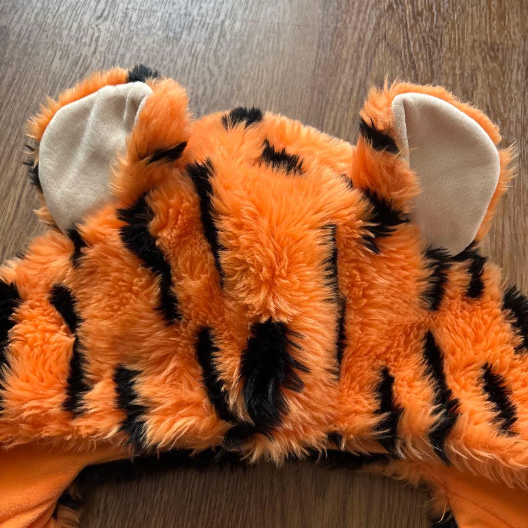 kk様ディズニー ティガー 被り物 ファンキャップ マフラー 帽子 ミトン