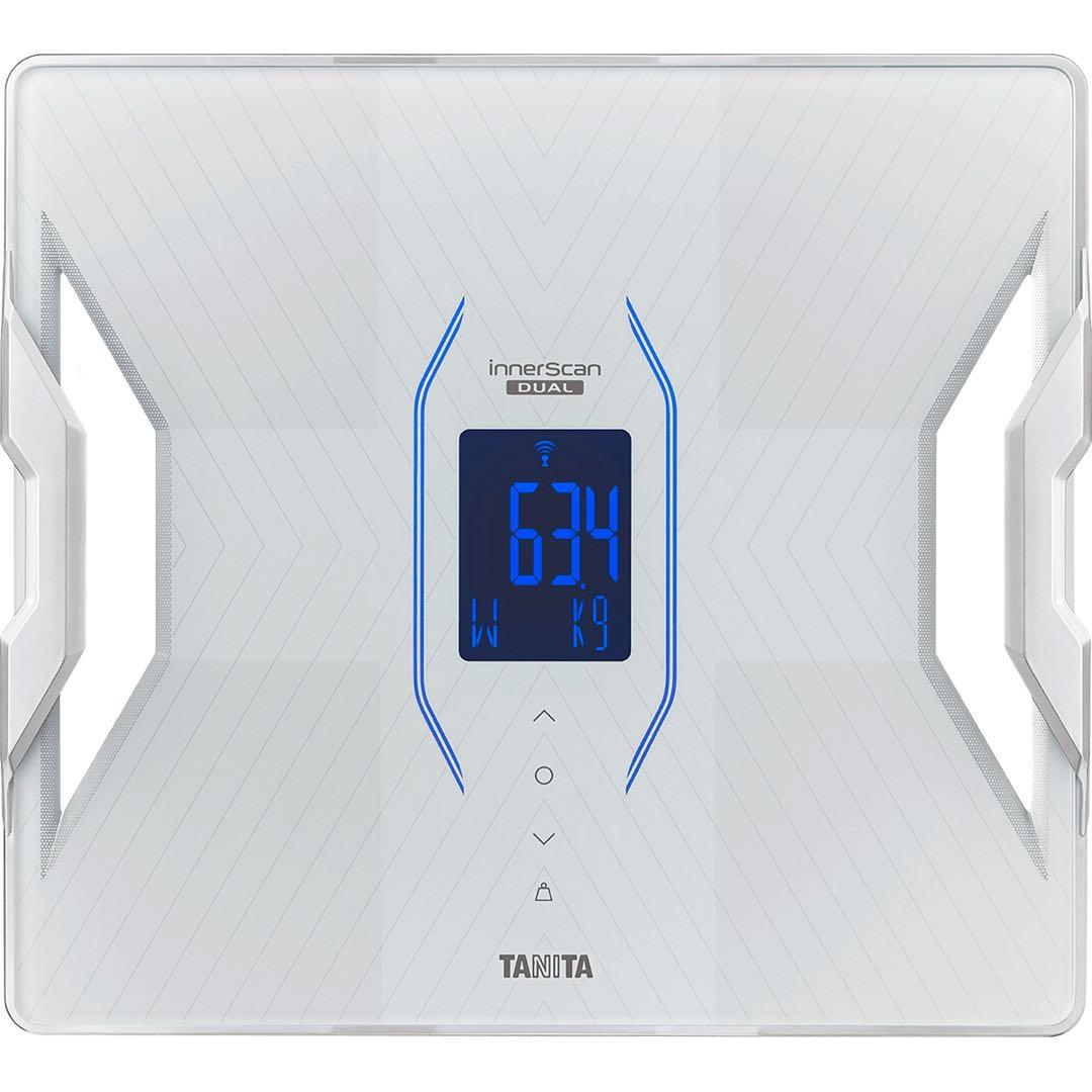 TANITA 体組成計 RD912 2024年製　ホワイト 取扱説明書付 TANITA（タニタ） 体組成計 体重計 スマホ連動 bluetooth TANITA RD