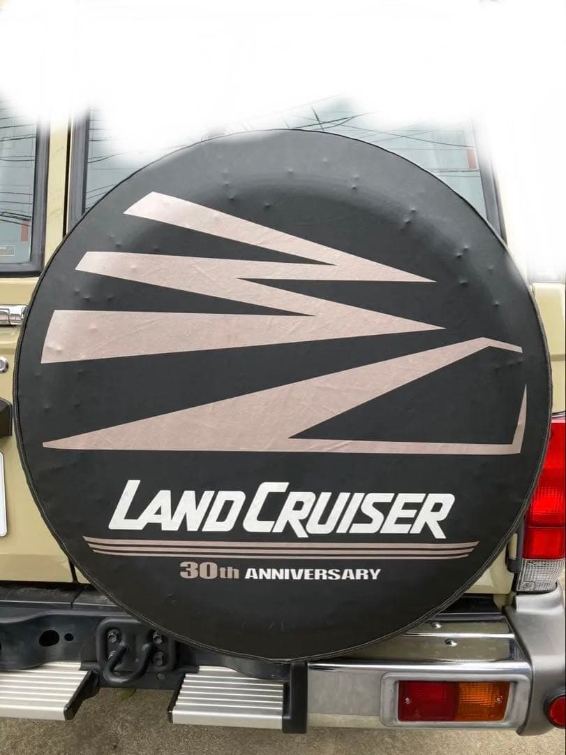 ランドクルーザー 30周年記念 スペアタイヤカバー