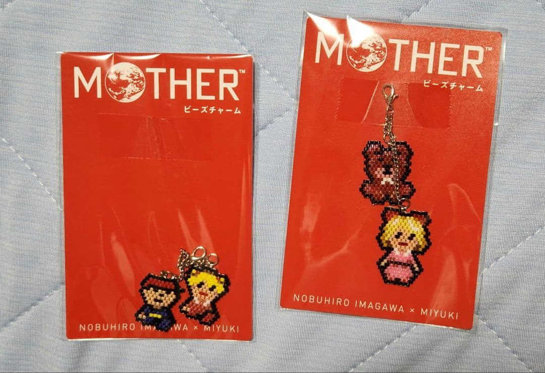 MOTHER ピクセルアート ビーズチャーム 2個セット MIYUKI