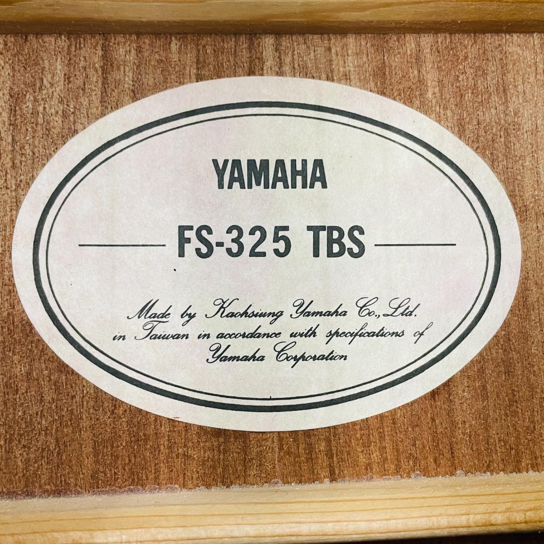 YAMAHA FS-325 TBS アコースティックギター 弦高低め 【整備品