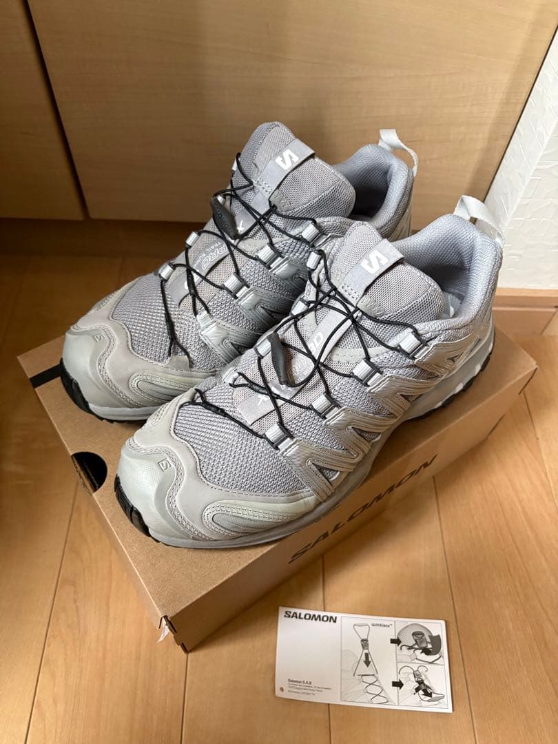 【SALOMON】 ★正規品★ XA Pro 3D シルバー 美品 SALOMON（サロモン） SALOMON XA PRO 3D エックスエー プロ 3D ALLOY