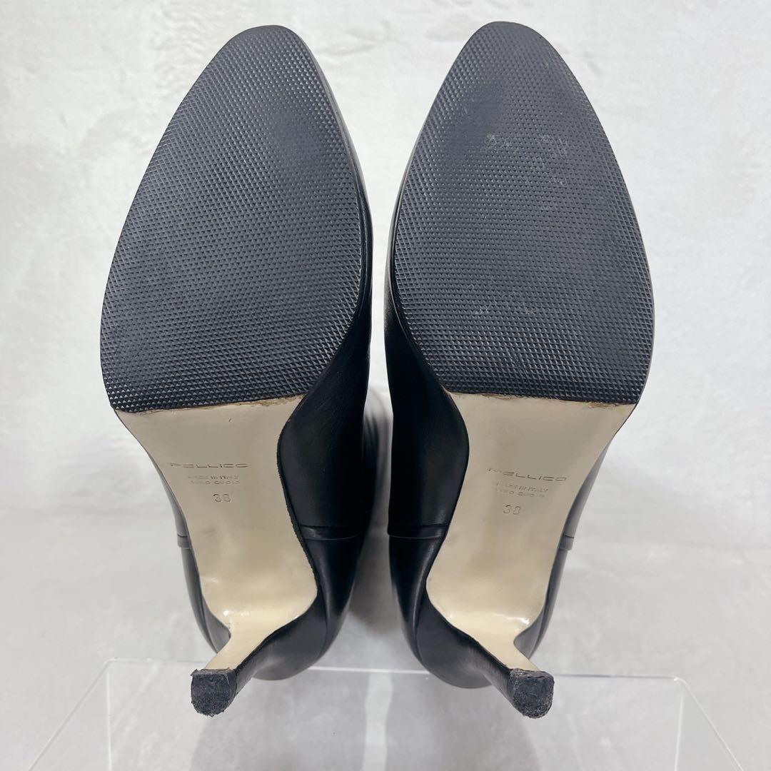 定価13万❗️ペリーコ METRO ロングブーツ 8cm BLACK 38 - メルカリ