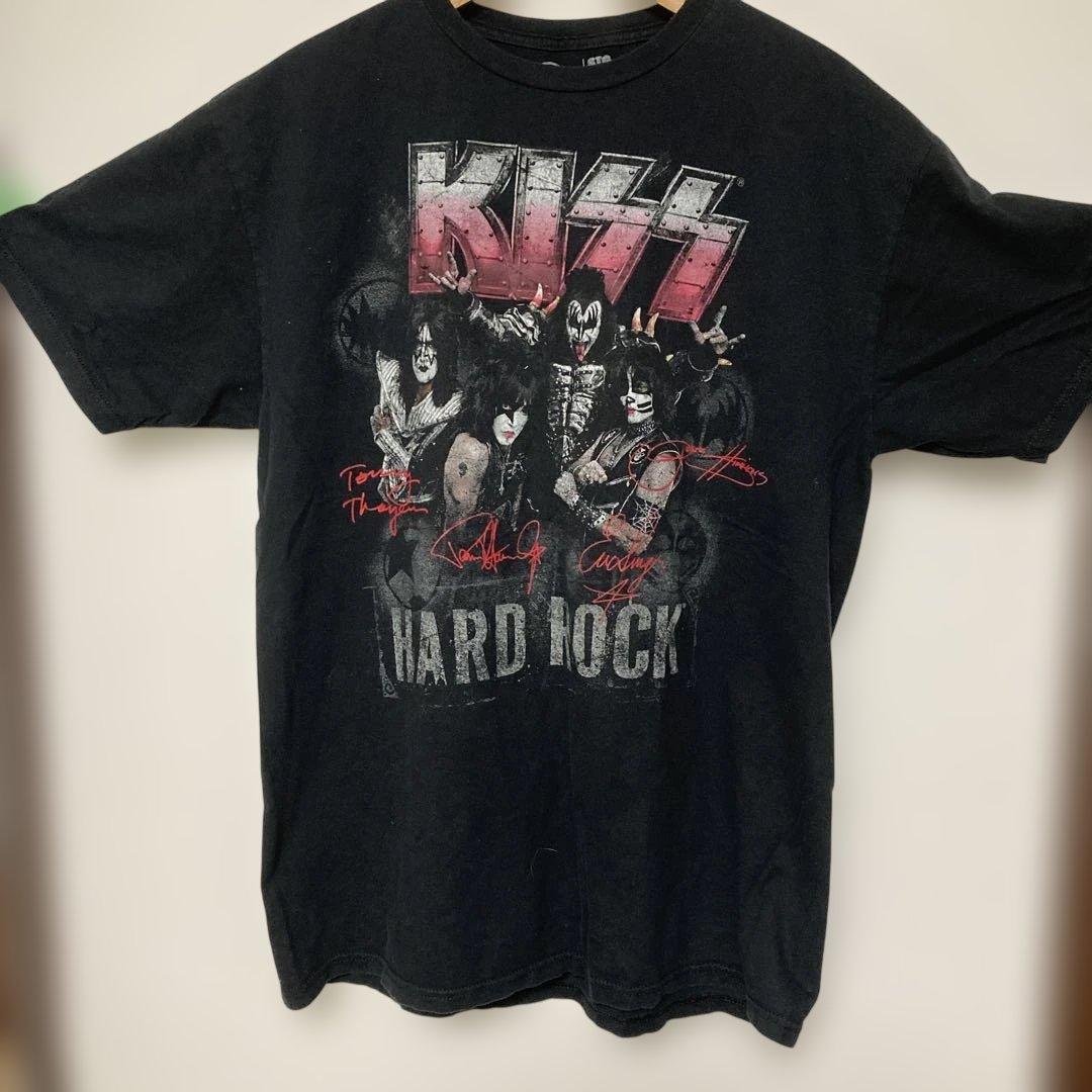 KISS ハードロック Tシャツ Ｌサイズ　ホノルル店限定版