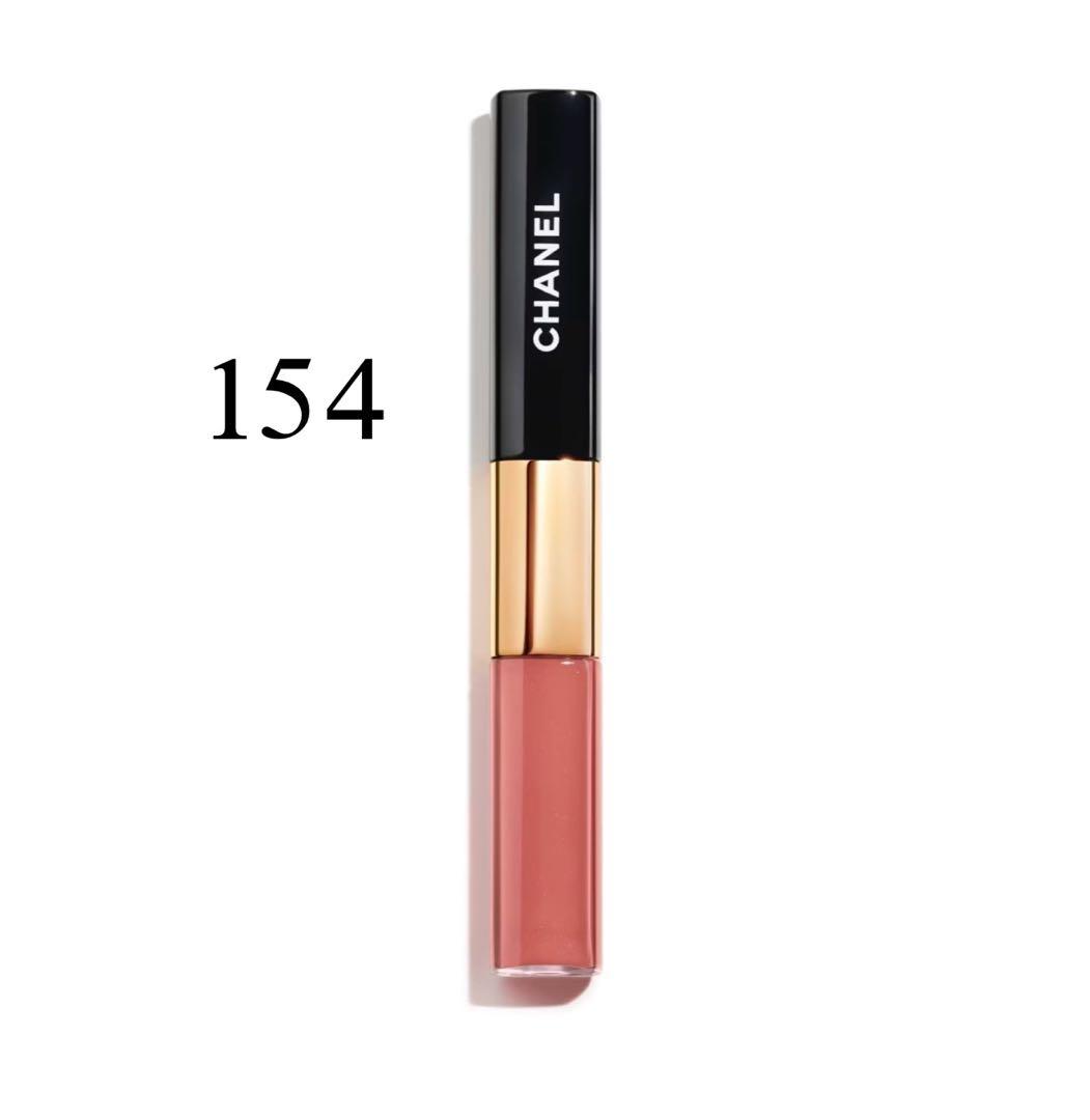 CHANEL ルルージュデュオ ウルトラトゥニュ　154 インテンスキャラメル