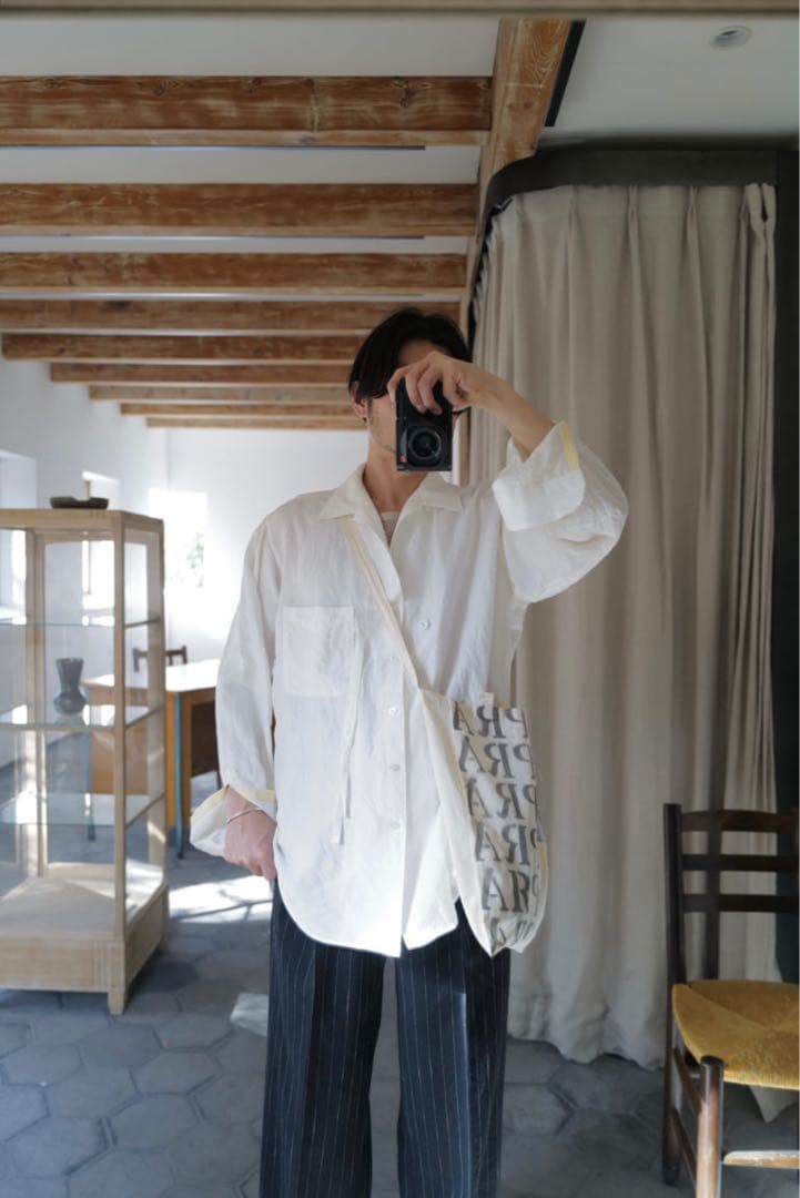 ensou. リボンシャツ Ribbon Shirt