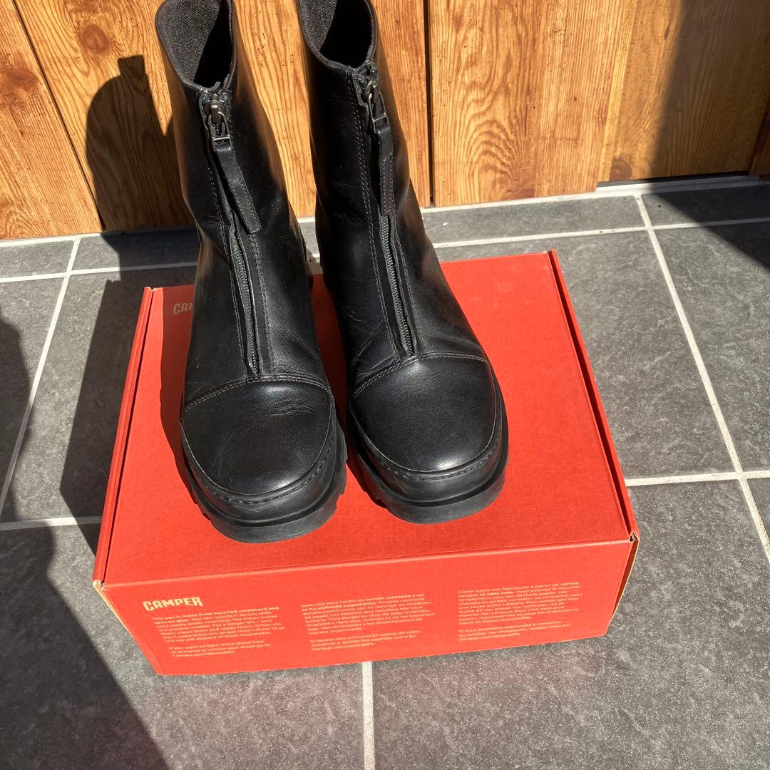 カンペール CAMPER ショートブーツ　40