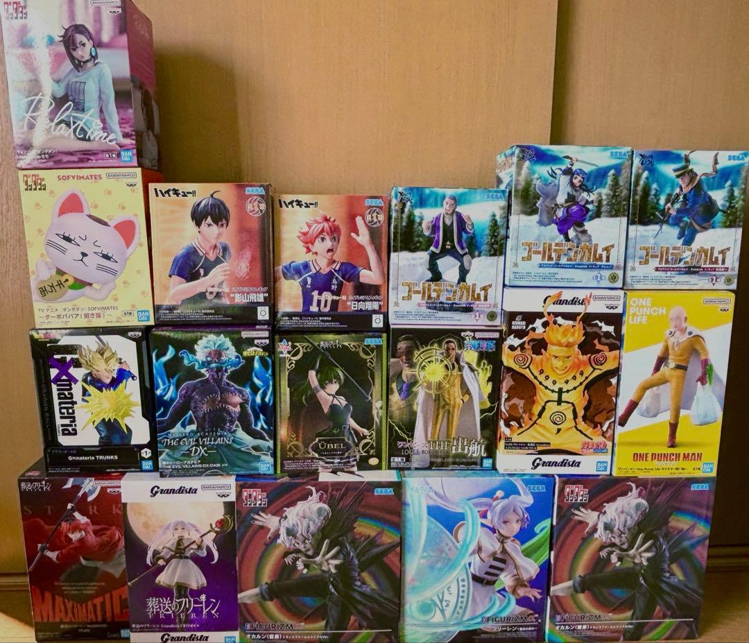 新品未開封 最新含むプライズフィギュア 18個 まとめ売りセット