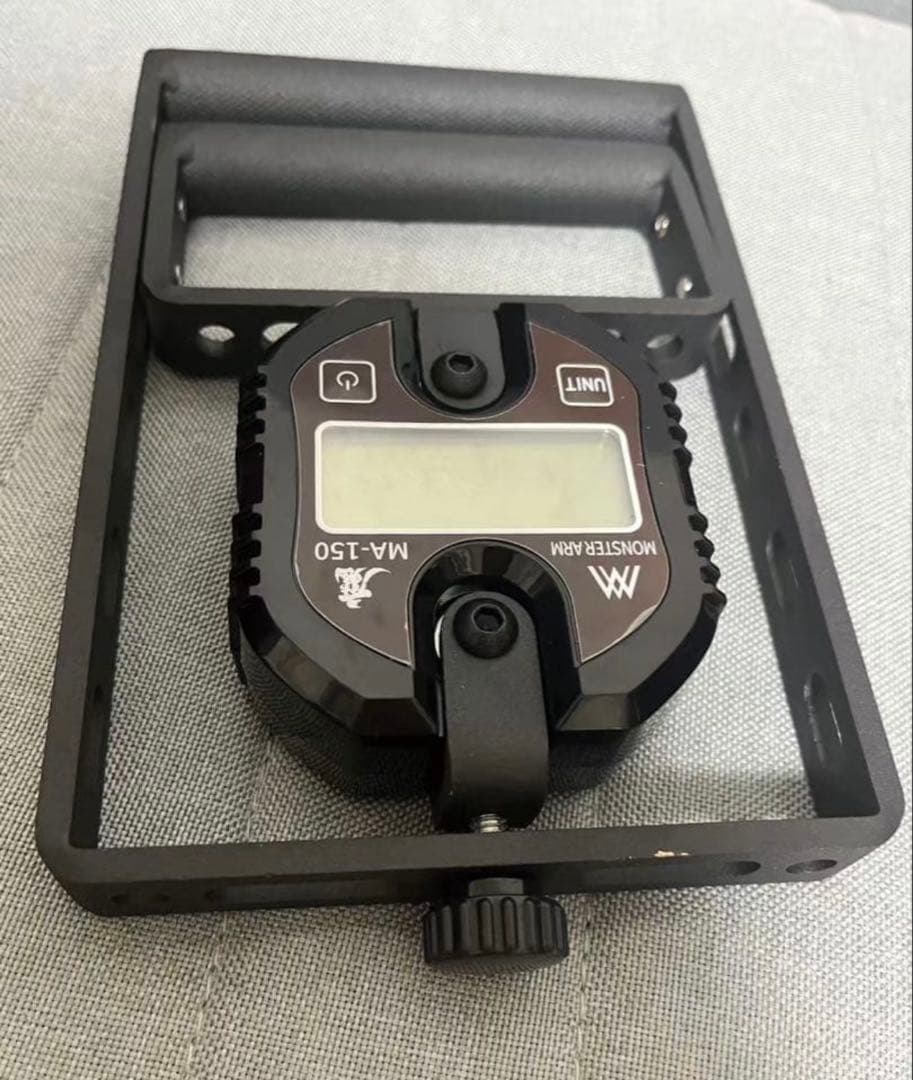 MA-150 軽量モデル ブラック《MA》150kgまで計測出来る握力計