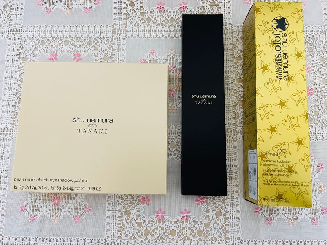 シュウウエムラ × TASAKI アイシャドウパレット＋クレンジング