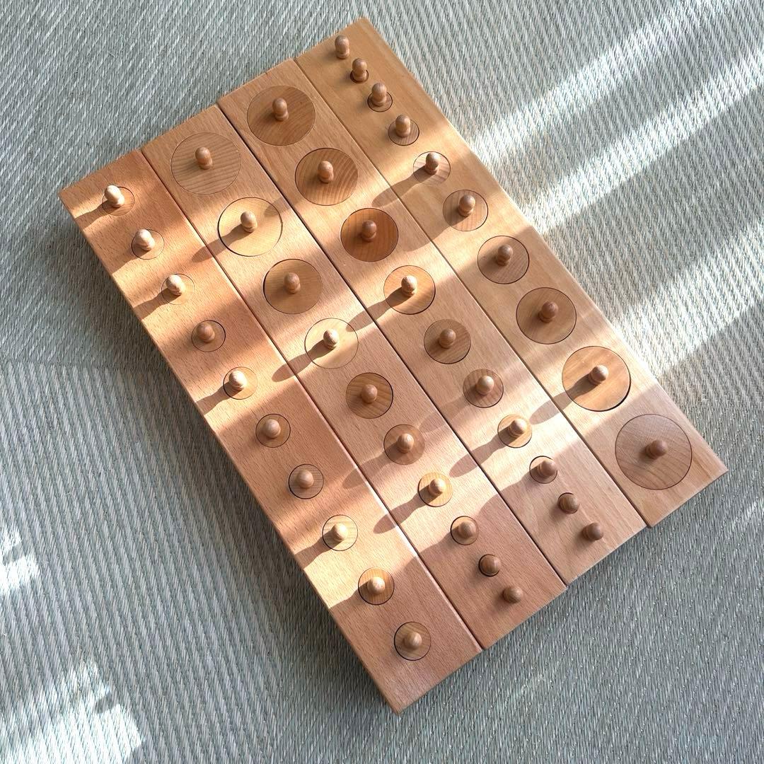 モンテッソーリ 教具 円柱さし モンテキッズ