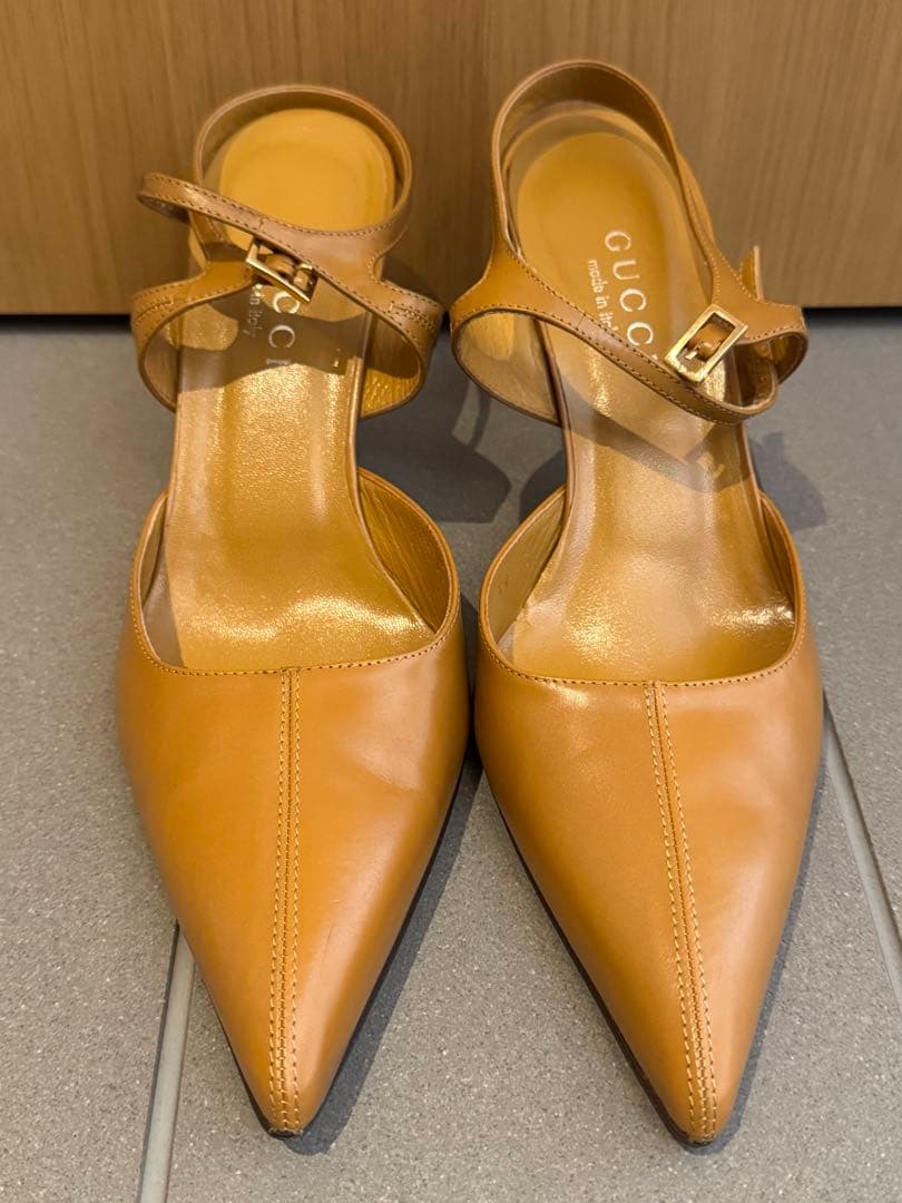 GUCCI サイズ39 C パンプス GUCCI セパレートパンプス 181998 レディース SIZE 36.5 (23.5cm