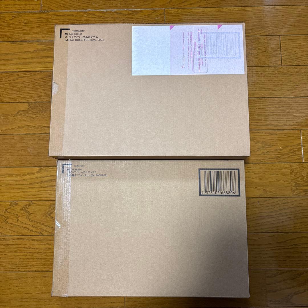 メタルビルドストライクフリーダムガンダム　光の翼オプションセット
