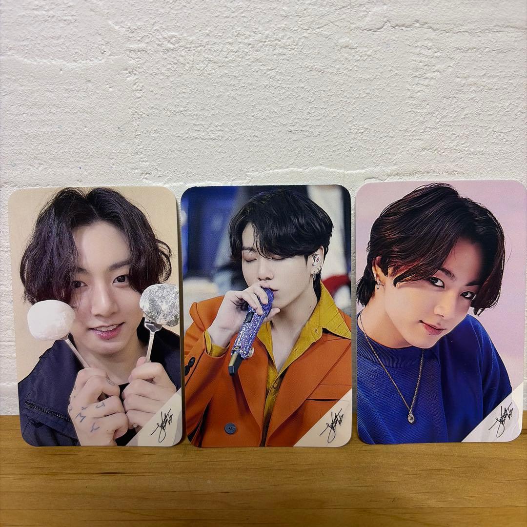 JUNGKOOKトレカ3枚セット - メルカリ