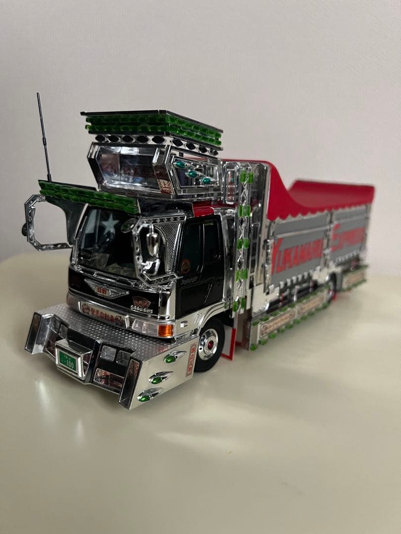 デコトラプラモデル完成品美加丸100番 - メルカリ