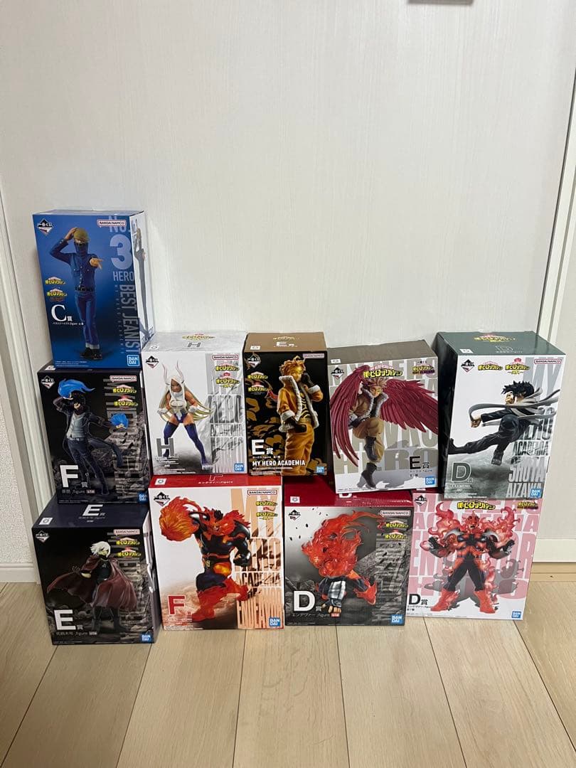 僕のヒーローアカデミア　一番くじ　フィギュア　セット